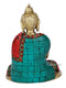 Multicolored Blessing Buddha Idol Showpiece Bts192-New