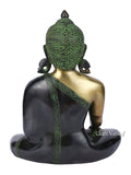 Brass Tibetan Buddha Idol Figurine Statue Showpiece Bbs303