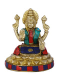 Goddess Lakshmi Handmade Idol Blessing Sculpture Showpiece Lts113