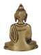 Brass Buddha Statue With Sacred Kalash Showpiece Bbs263