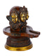 Brass Three Face Shiva Idol Shbs143