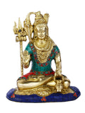 Blessing Shiva Brass Statue Shts113