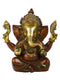 Blessing Lord Ganpati Brass Idol Worship Statue Gbs182