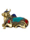 Divine Nandi Bull Brass Statue For Worship & Decor Coats107