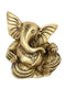 Brass Long Ear Blessing Ganesh Idol Murti Gbs187