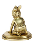 Brass Bal Krishan Laddu Gopal Statue Kbs131