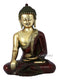 Brass Bhumispara Buddha Idol With Scared Kalash Statue Bbs232