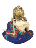 Blessing Sculpture Of Abhaya Buddha Brass Statue Bts211