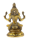 Brass Lakshmi Ganesh Saraswati Idol Murti Statue Lgbs106