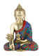 Handmade Brass Lord Buddha Medicine Idol Bts180