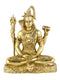 Brass Shiva Sitting Idol Shbs136