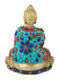 Brass Blessing Buddha Decorative Figurine Bts184