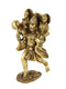 Brass Shri Ram Laxman Sitting On Shoulder Of Hanuman Ji Idol Statue Hbs117