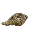 Brass Vishnu Lakshmi Idol Conch Shell Dfbs129