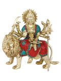 Brass Goddess Durga Maa Dts108