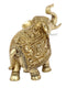 Brass Elephant Trunk Up Decorative Showpiece Dfbs423