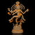 Brass Nataraja Shiva Sculpture With Golden Finish Statue