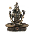 Lord Shiva Bronze Statue Shiv Padmasana Sitting Idol