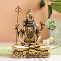 Lord Shiva / Bholenath Sitting in Padmasana Deity Statue