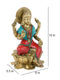 Brass Lakshmi Ganesh Saraswati Idol Murti Statue Lgbs127