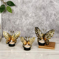 Iron Butterfly Decorative Tealight Candle Holder