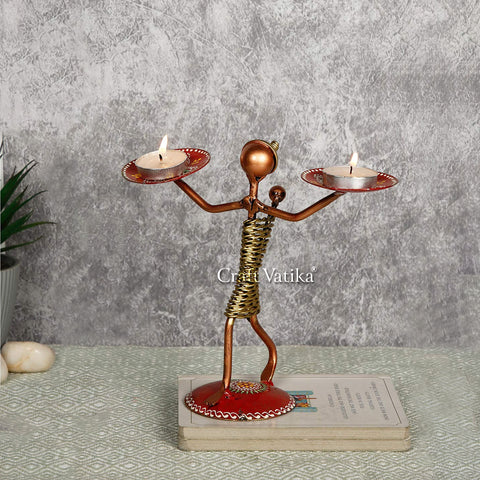 Tea Light Candle Holder for Home Decoration