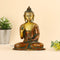 Brass Blessing Abhaya Buddha Idol With Sacred Kalash Statue Bbs275