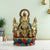 Devi Lakshmi Idol Sitting On Lotus Base Sculpture Showpiece Lts120