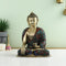 Meditating Lord Buddha Idol Murti With Scared Kalash Statue Bts172