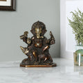 Sitting Lord Ganesh On Mouse Brass Murti Gbs183
