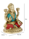 Brass Laxmi Ganesh Set Idol Murti Showpiece Lgbs140