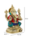 Brass Laxmi Ganesh Set Idol Murti Showpiece Lgbs140