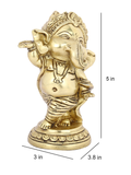 Brass Dancing Ganesh Idol Statue Gbs195