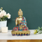 Brass Blessing Buddha Decorative Figurine Bts184