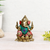 God Ganesha On Lotus Brass Daily Worship Statue Gts179