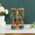 Maa Laxmi Statue With Lotus Base Decorative Showpiece Lts121